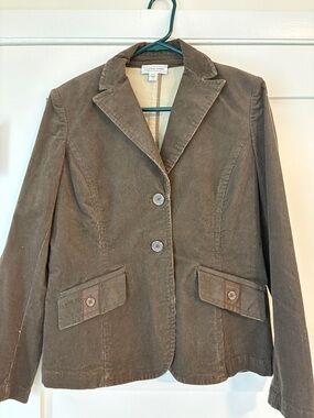 ST. JOHN SPORT CORDUROY BLAZER